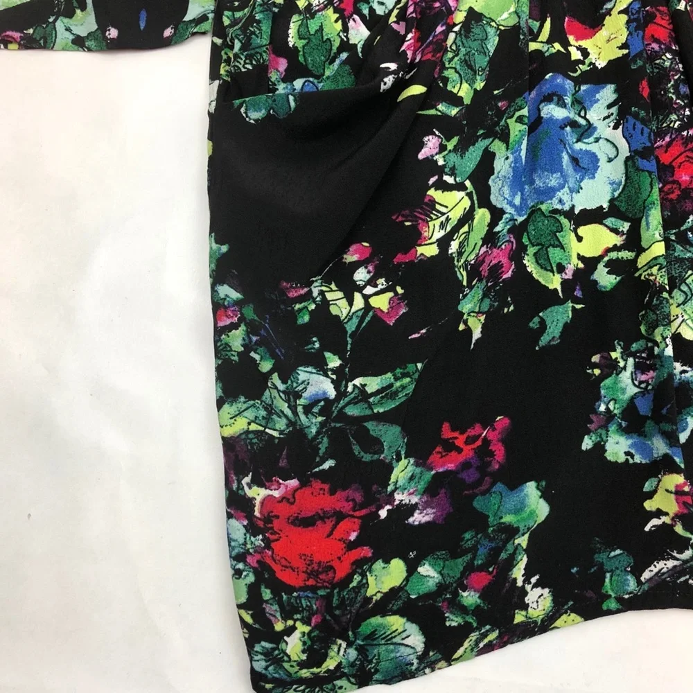 Anthropologie Maeve Petal Palette Floral Tunic Dress